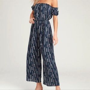 Navy Jumpsuit